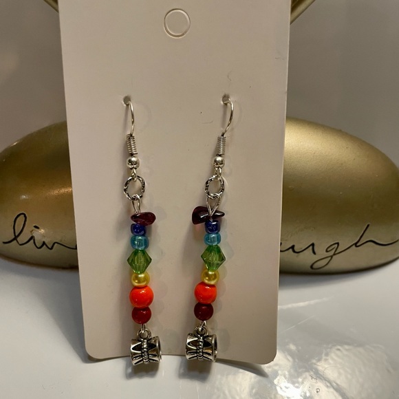 Silver Earring’s Chakra - Picture 3 of 4